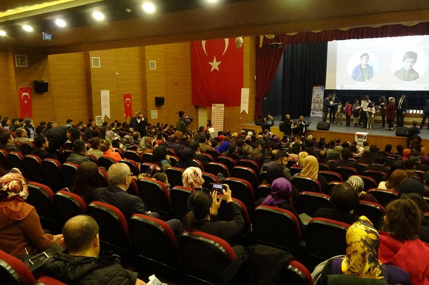 Siirt'te okullar arası İzleme Sınavı ödül töreni düzenlendi